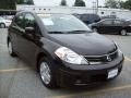 2010 Espresso Black Nissan Versa 1.8 S Hatchback  photo #1