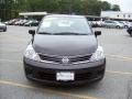 2010 Espresso Black Nissan Versa 1.8 S Hatchback  photo #3