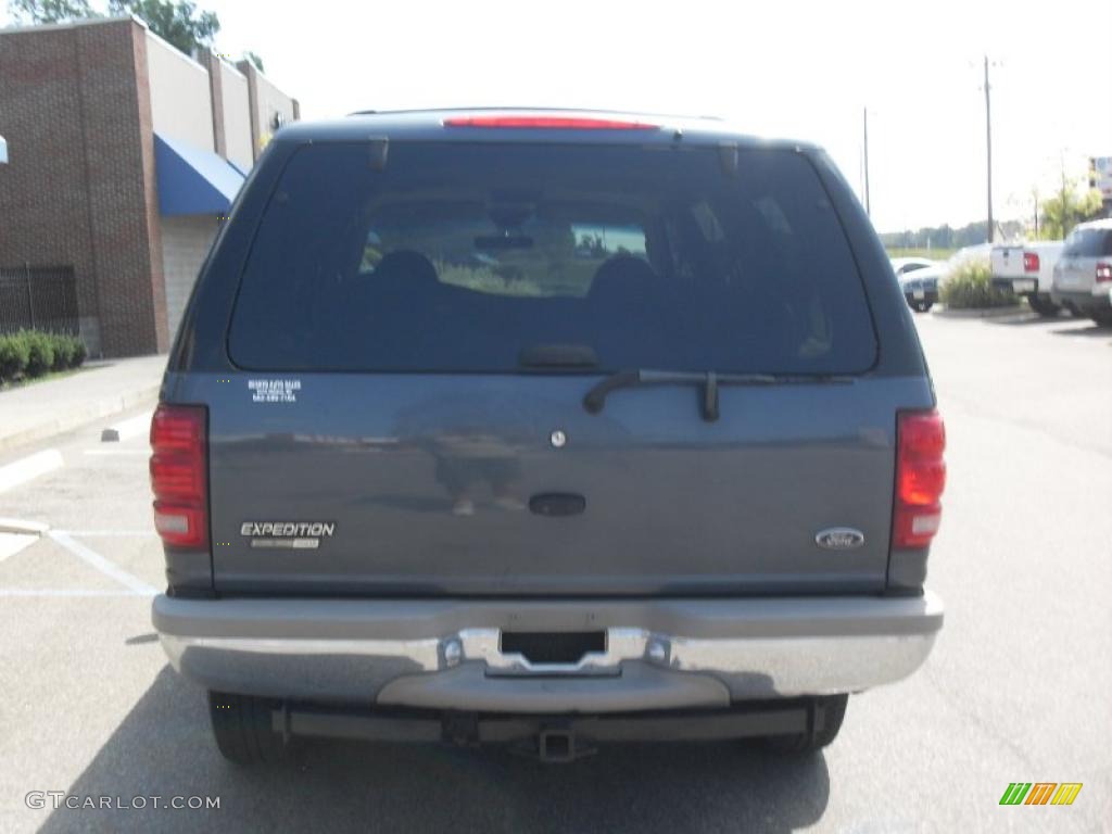 1999 Expedition XLT 4x4 - Medium Wedgewood Blue Metallic / Medium Prairie Tan photo #4