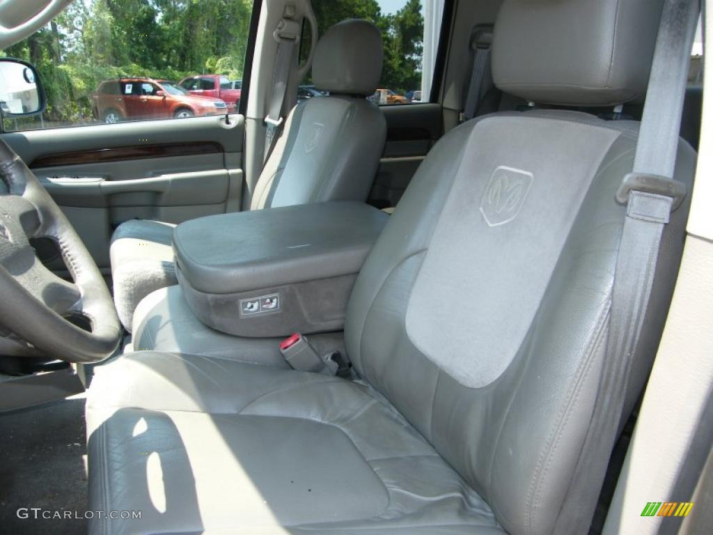 2003 Ram 1500 Laramie Quad Cab - Light Almond Pearl / Taupe photo #13