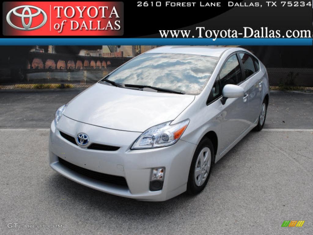 2010 Prius Hybrid II - Classic Silver Metallic / Dark Gray photo #1