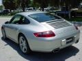 2007 Arctic Silver Metallic Porsche 911 Carrera Coupe  photo #21