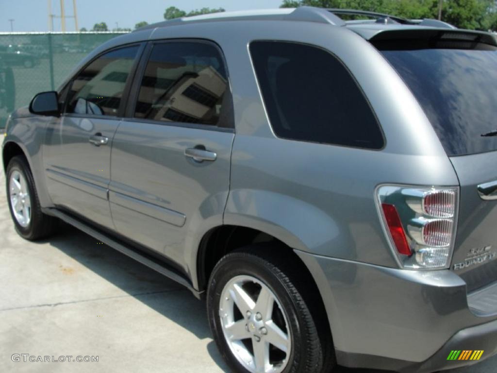 2005 Equinox LT - Dark Silver Metallic / Light Gray photo #5