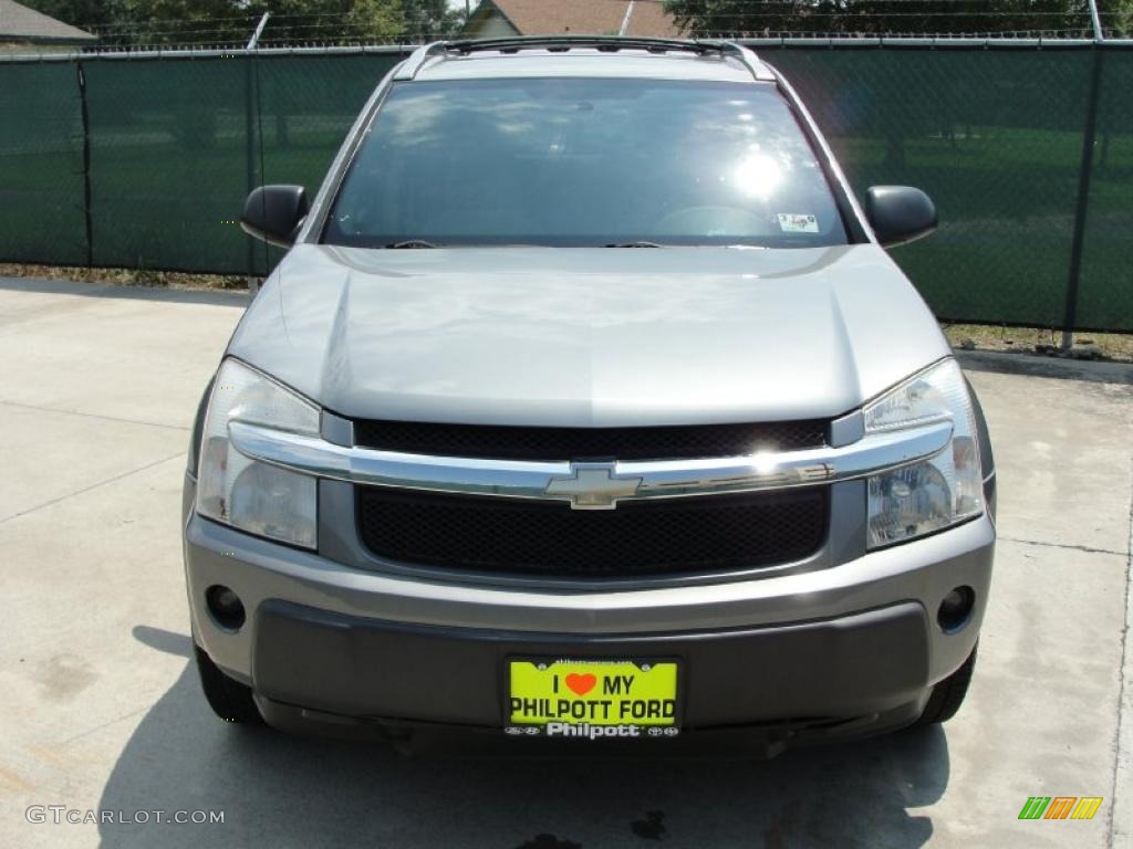 2005 Equinox LT - Dark Silver Metallic / Light Gray photo #8