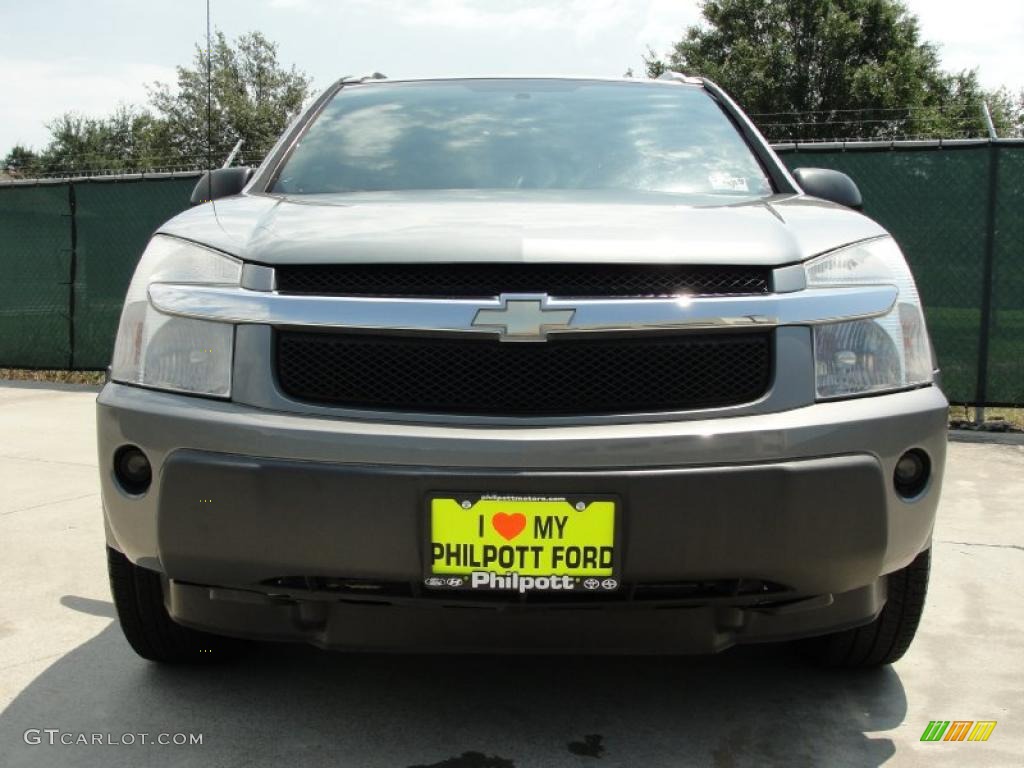 2005 Equinox LT - Dark Silver Metallic / Light Gray photo #9