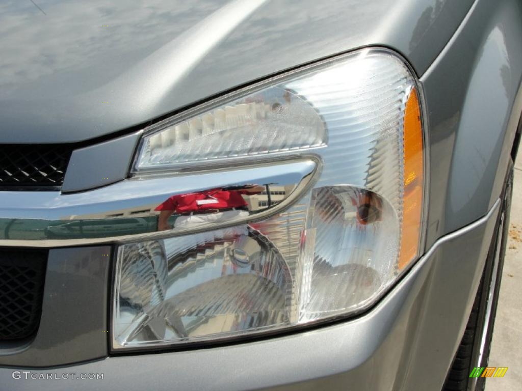 2005 Equinox LT - Dark Silver Metallic / Light Gray photo #10