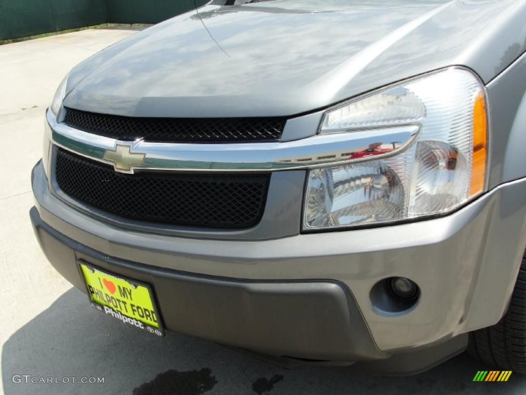 2005 Equinox LT - Dark Silver Metallic / Light Gray photo #11