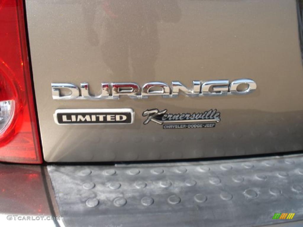 2004 Durango Limited 4x4 - Light Khaki Metallic / Khaki photo #36