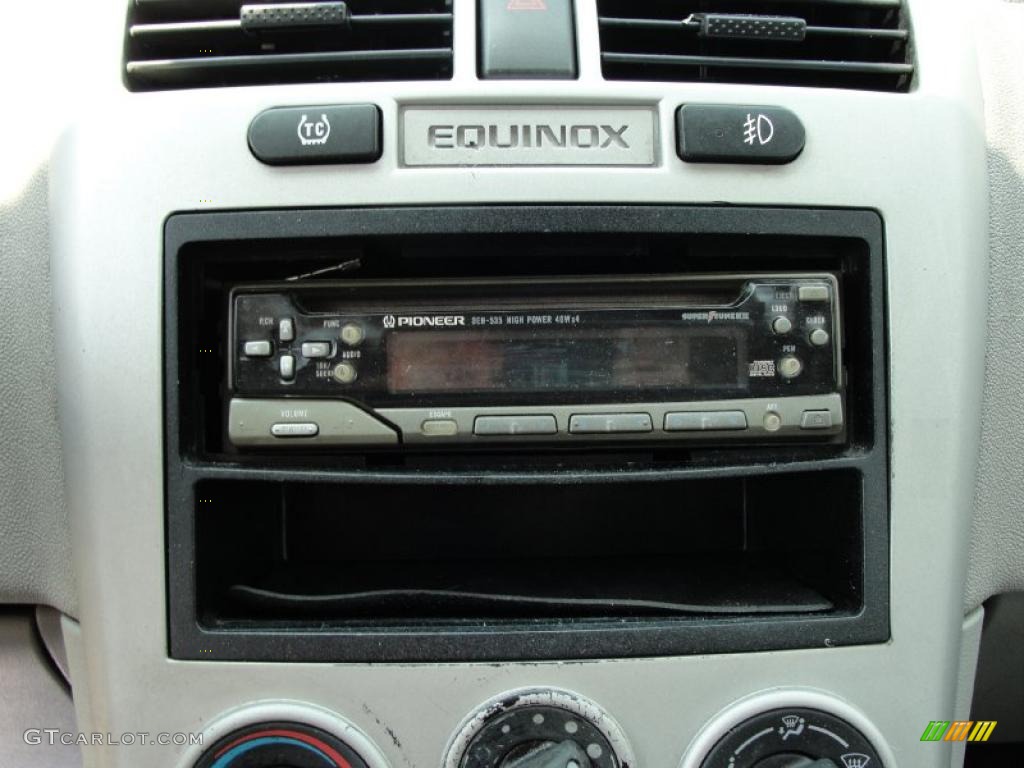 2005 Equinox LT - Dark Silver Metallic / Light Gray photo #38