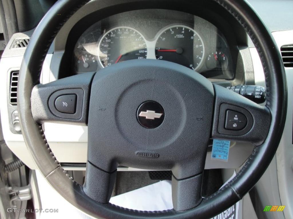 2005 Equinox LT - Dark Silver Metallic / Light Gray photo #41