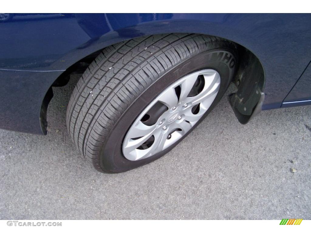 2009 Elantra GLS Sedan - Regatta Blue / Beige photo #10
