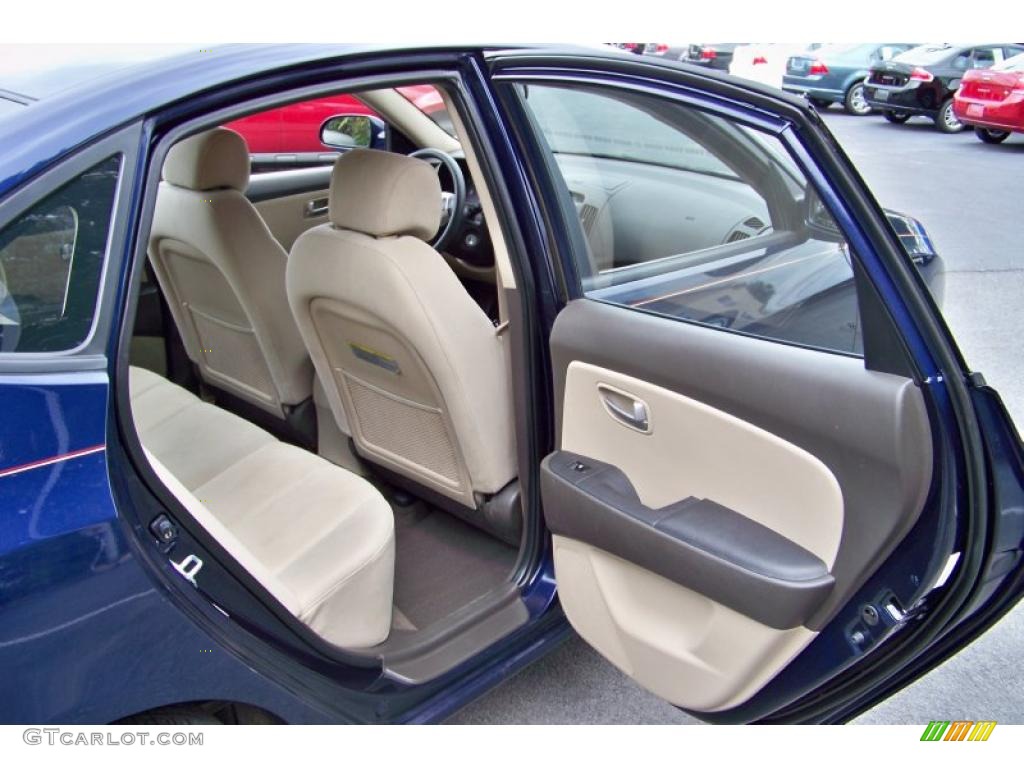 2009 Elantra GLS Sedan - Regatta Blue / Beige photo #16