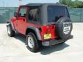 2006 Flame Red Jeep Wrangler Sport 4x4  photo #5
