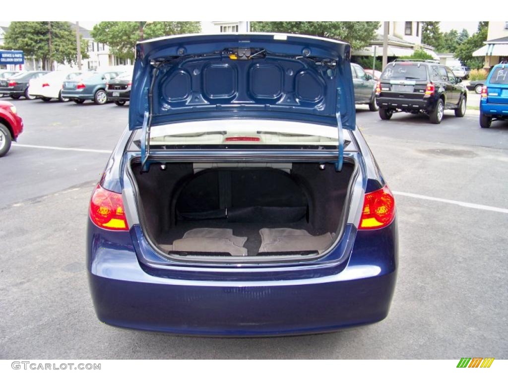 2009 Elantra GLS Sedan - Regatta Blue / Beige photo #21