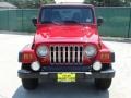 2006 Flame Red Jeep Wrangler Sport 4x4  photo #8