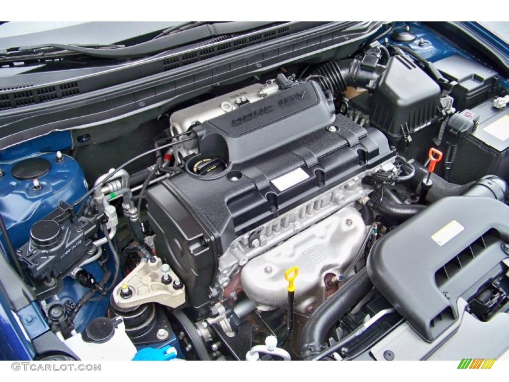 2009 Elantra GLS Sedan - Regatta Blue / Beige photo #24