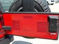 2006 Flame Red Jeep Wrangler Sport 4x4  photo #29