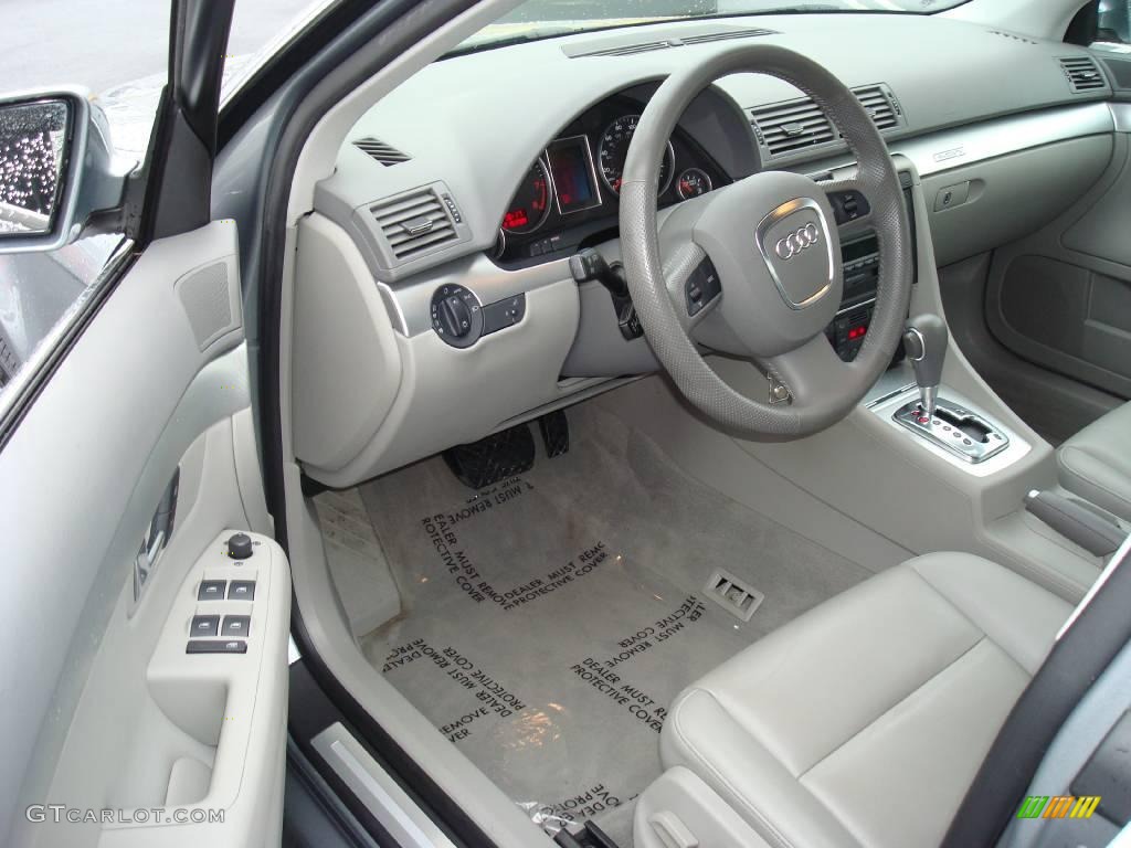 2006 A4 2.0T quattro Sedan - Quartz Gray Metallic / Platinum photo #6