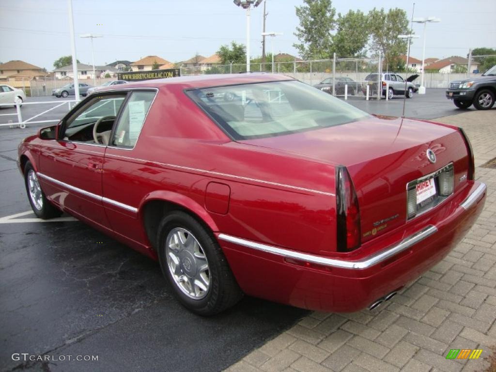 2001 Eldorado ESC - Crimson Red Pearl / Oatmeal photo #6