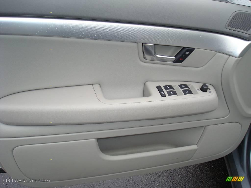 2006 A4 2.0T quattro Sedan - Quartz Gray Metallic / Platinum photo #12