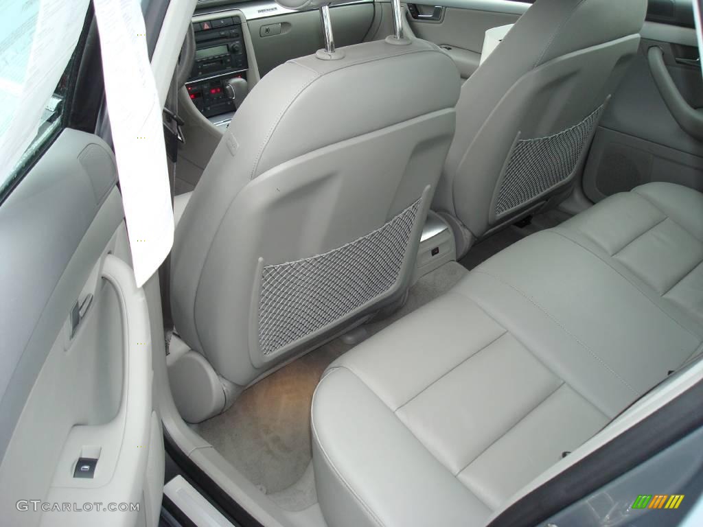 2006 A4 2.0T quattro Sedan - Quartz Gray Metallic / Platinum photo #15