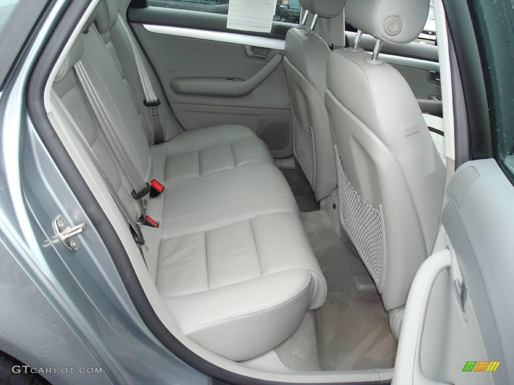 2006 A4 2.0T quattro Sedan - Quartz Gray Metallic / Platinum photo #16