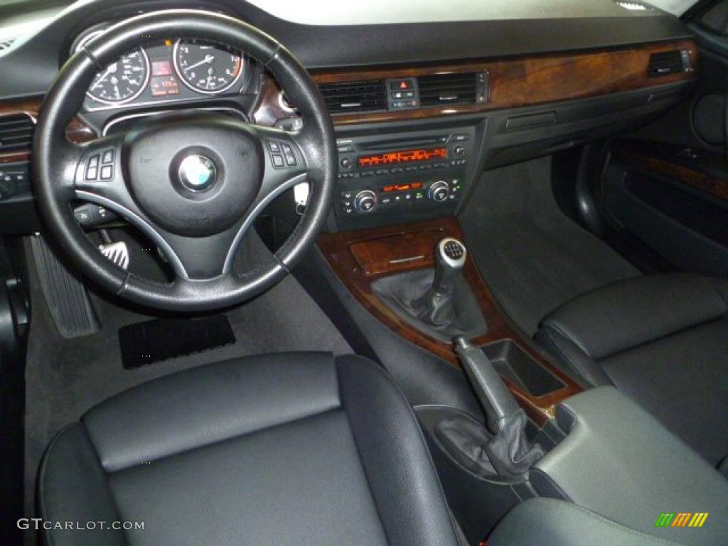 2007 3 Series 335i Sedan - Montego Blue Metallic / Black photo #7