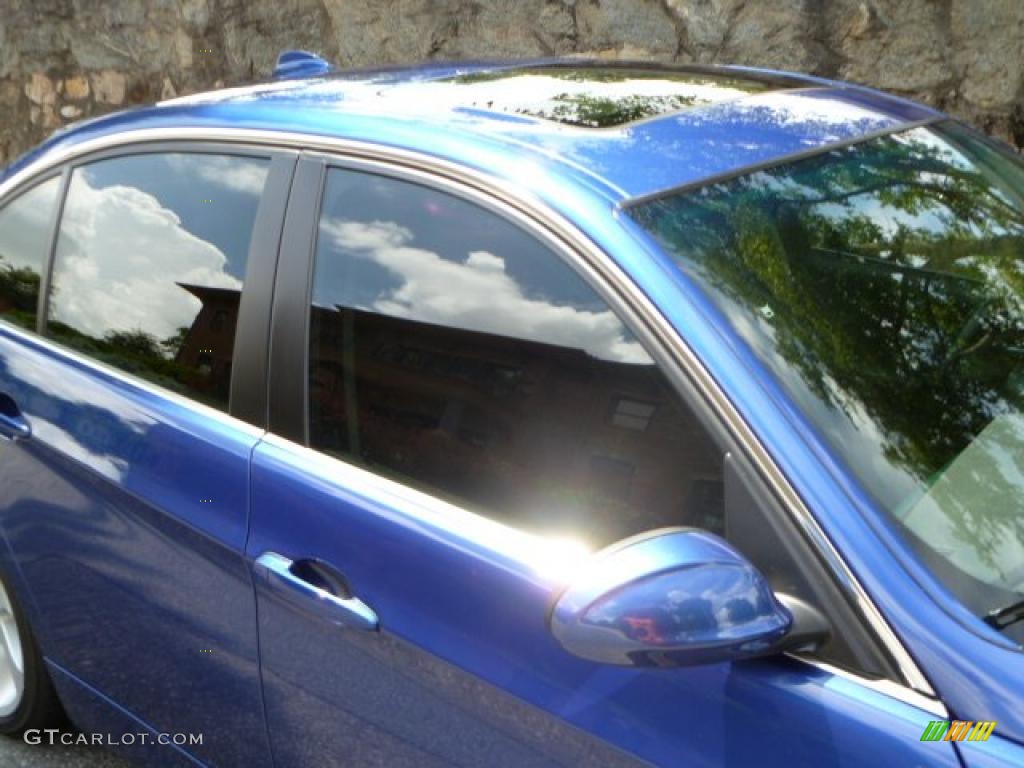 2007 3 Series 335i Sedan - Montego Blue Metallic / Black photo #15