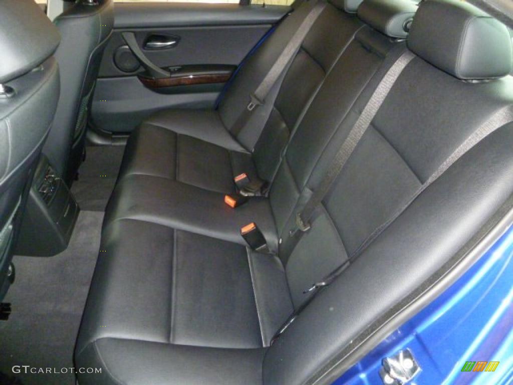 2007 3 Series 335i Sedan - Montego Blue Metallic / Black photo #24