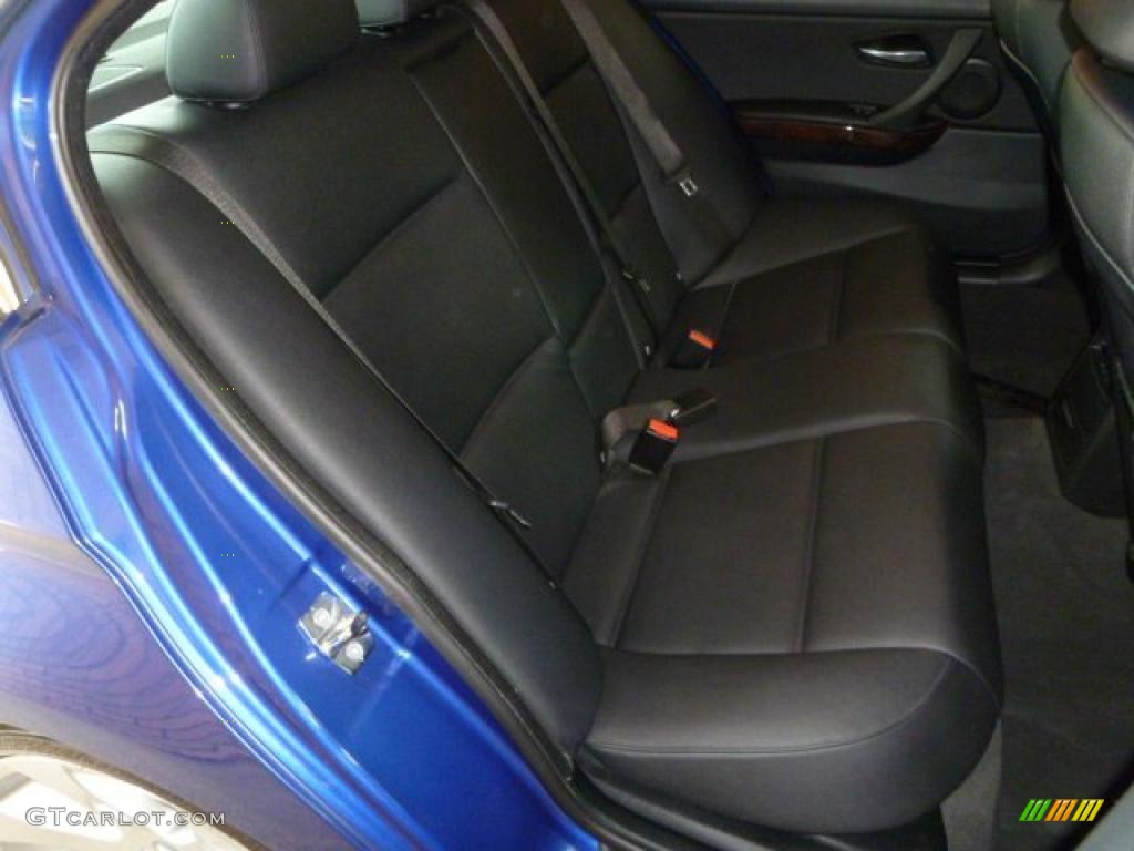 2007 3 Series 335i Sedan - Montego Blue Metallic / Black photo #27