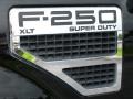 2008 Black Ford F250 Super Duty XLT Crew Cab 4x4  photo #9