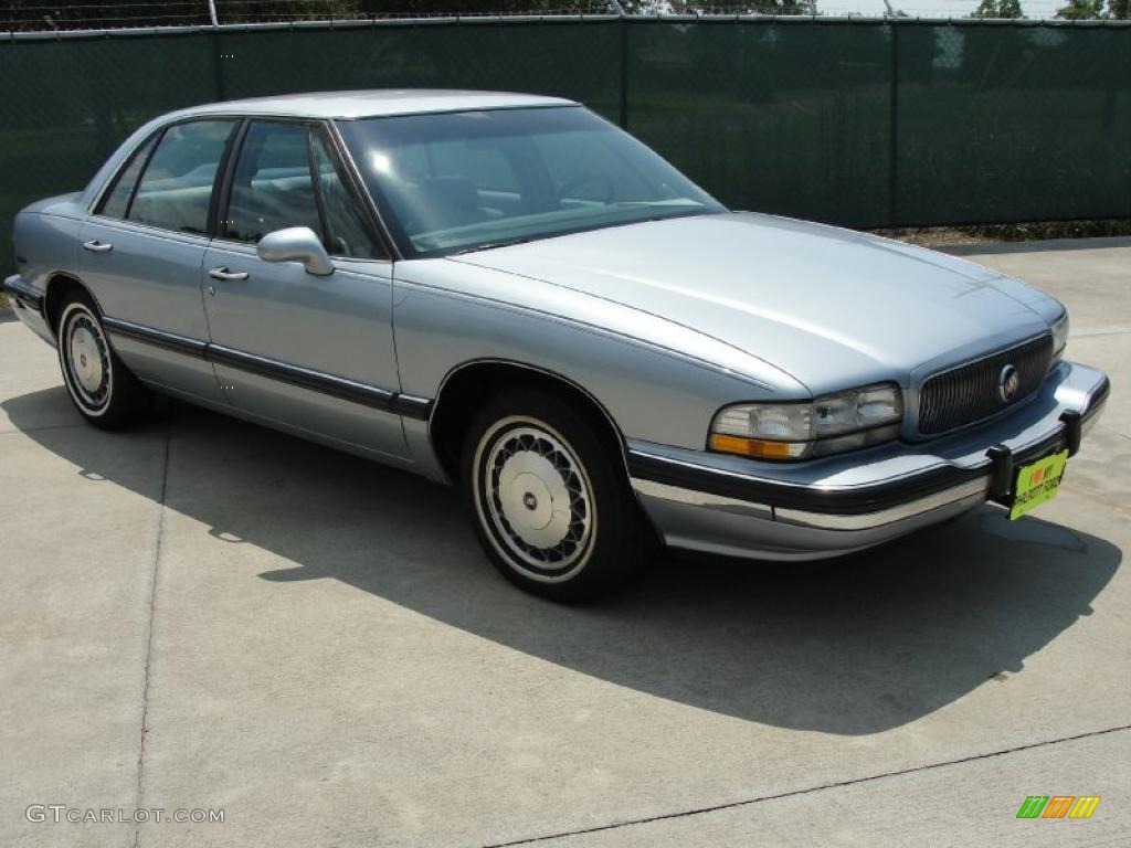 1996 LeSabre Custom - Light Adriatic Blue Metallic / Gray photo #1