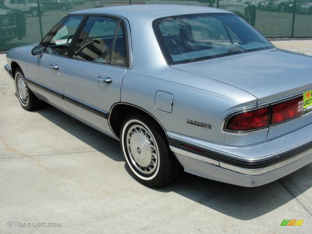 1996 LeSabre Custom - Light Adriatic Blue Metallic / Gray photo #5