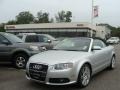 2009 Ice Silver Metallic Audi A4 2.0T quattro Cabriolet  photo #2