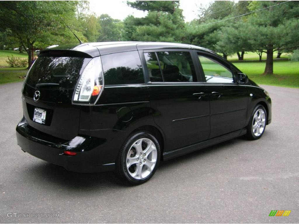 2008 MAZDA5 Sport - Brilliant Black / Black photo #2