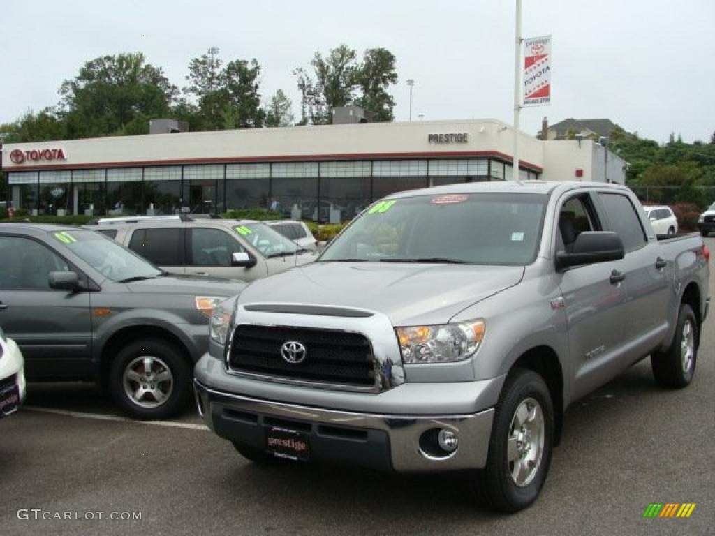 2008 Tundra TRD CrewMax 4x4 - Silver Sky Metallic / Graphite Gray photo #1