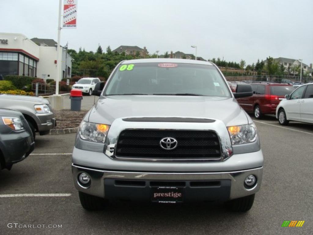 2008 Tundra TRD CrewMax 4x4 - Silver Sky Metallic / Graphite Gray photo #2