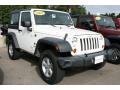 2007 Stone White Jeep Wrangler X 4x4  photo #1