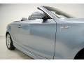 2008 Blue Water Metallic BMW 1 Series 135i Convertible  photo #4