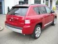 2008 Inferno Red Crystal Pearl Jeep Compass Limited 4x4  photo #2