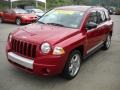 2008 Inferno Red Crystal Pearl Jeep Compass Limited 4x4  photo #18