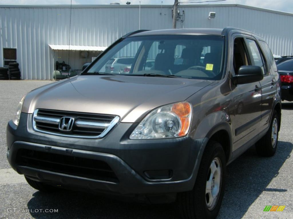 2003 CR-V LX - Mojave Mist Metallic / Saddle photo #1