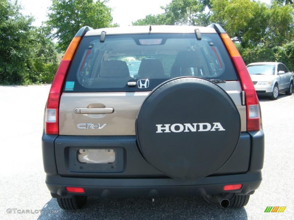 2003 CR-V LX - Mojave Mist Metallic / Saddle photo #4