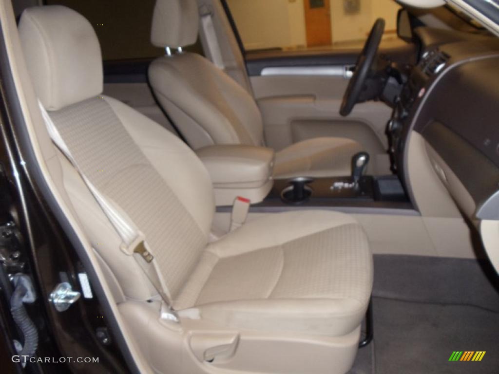 2009 Borrego LX V6 - Metal Bronze / Beige photo #18