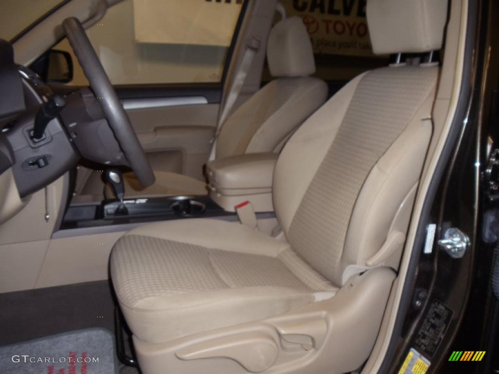 2009 Borrego LX V6 - Metal Bronze / Beige photo #23