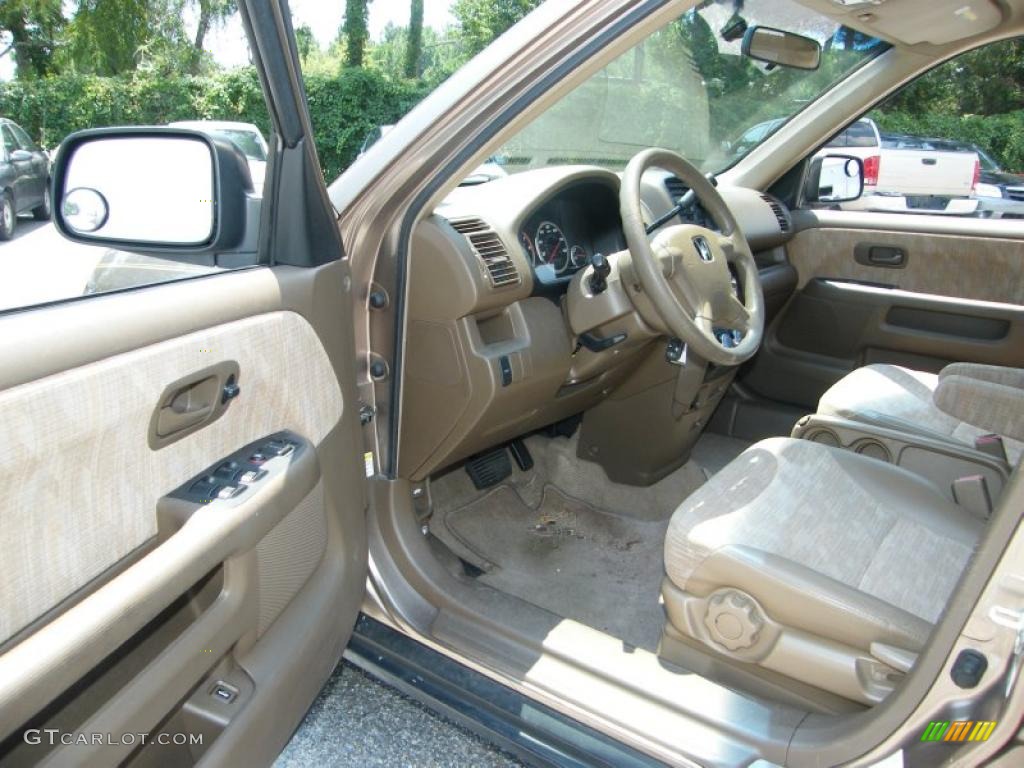 2003 CR-V LX - Mojave Mist Metallic / Saddle photo #13