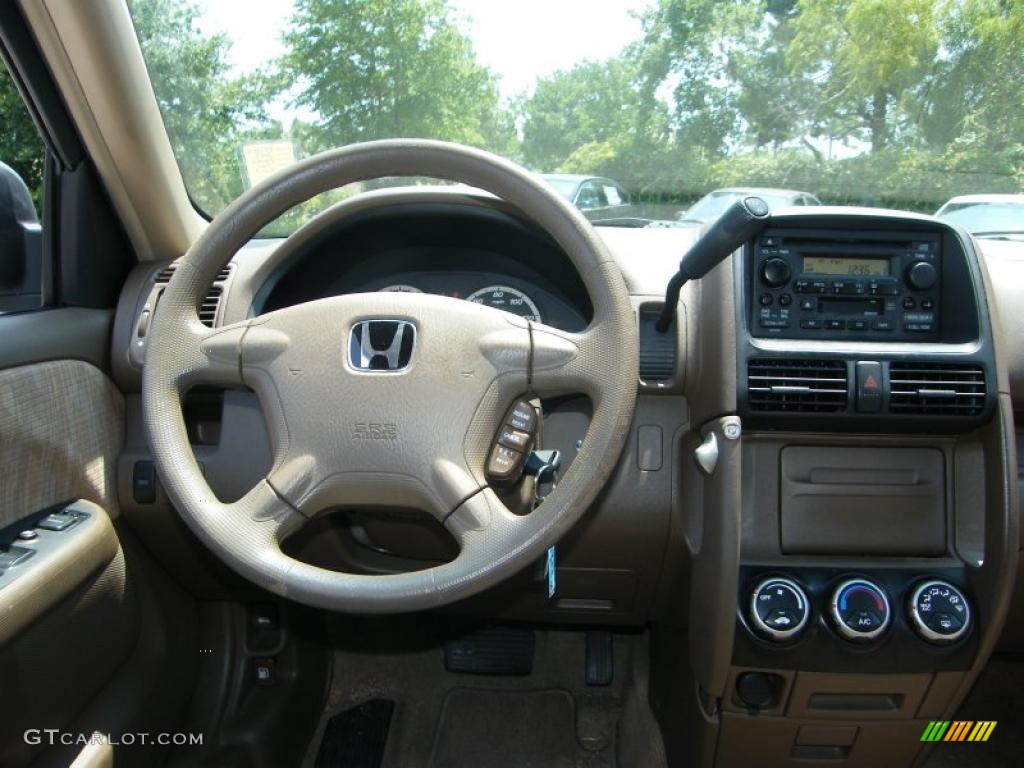 2003 CR-V LX - Mojave Mist Metallic / Saddle photo #17