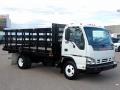 White - W Series Truck W3500 Commercial Stake Truck Photo No. 1