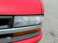 2001 Victory Red Chevrolet S10 LS Regular Cab  photo #9
