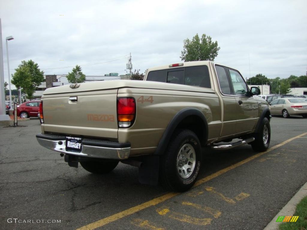 2000 B-Series Truck B4000 SE Extended Cab 4x4 - Harvest Gold Metallic / Tan photo #6